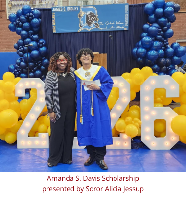 Amanda S. Davis Scholarship  presented by Soror Alicia Jessup